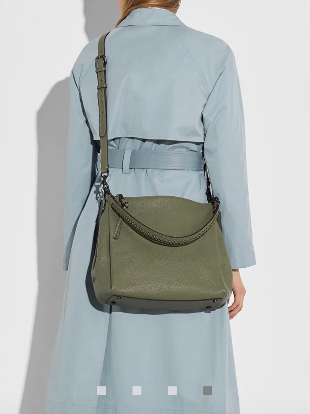 Coach Whipstitch Shay Shoulder Bag - Picture 2 of 9